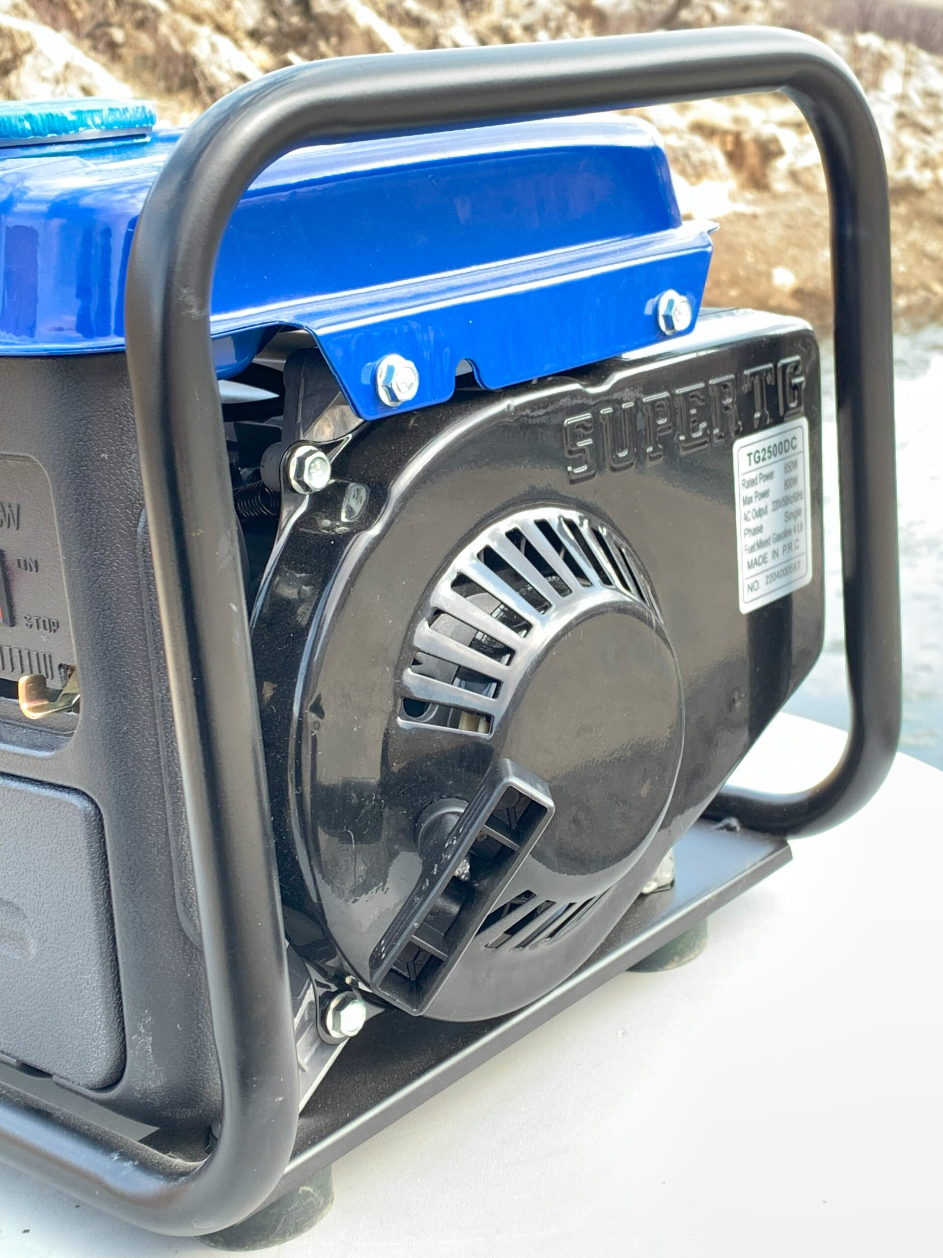 ویژگی های برجسته موتور برق 800 وات سوپر تایگر مدل TG2500DC