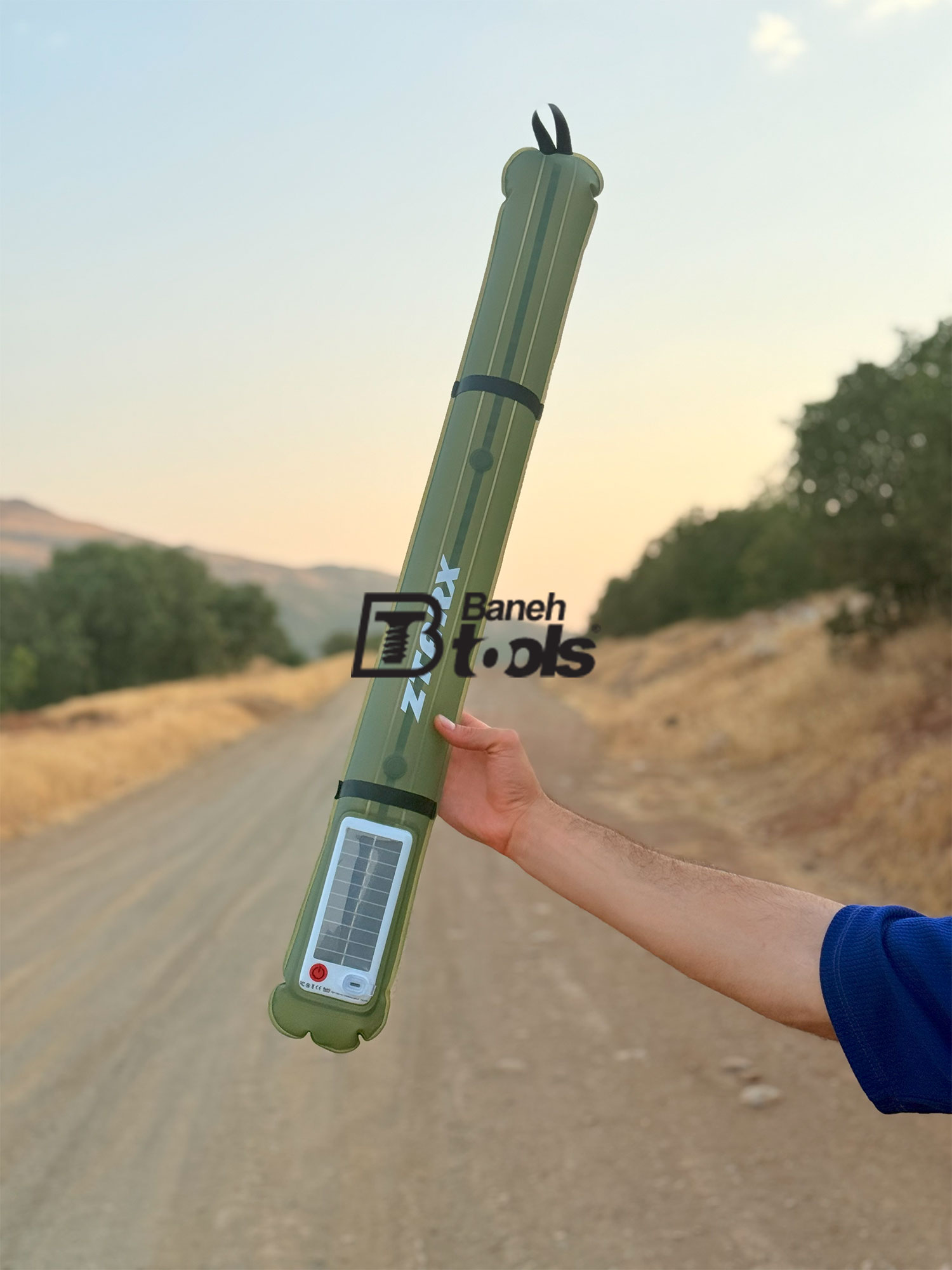 چراغ بادی خورشیدی مدل ZTARX S86