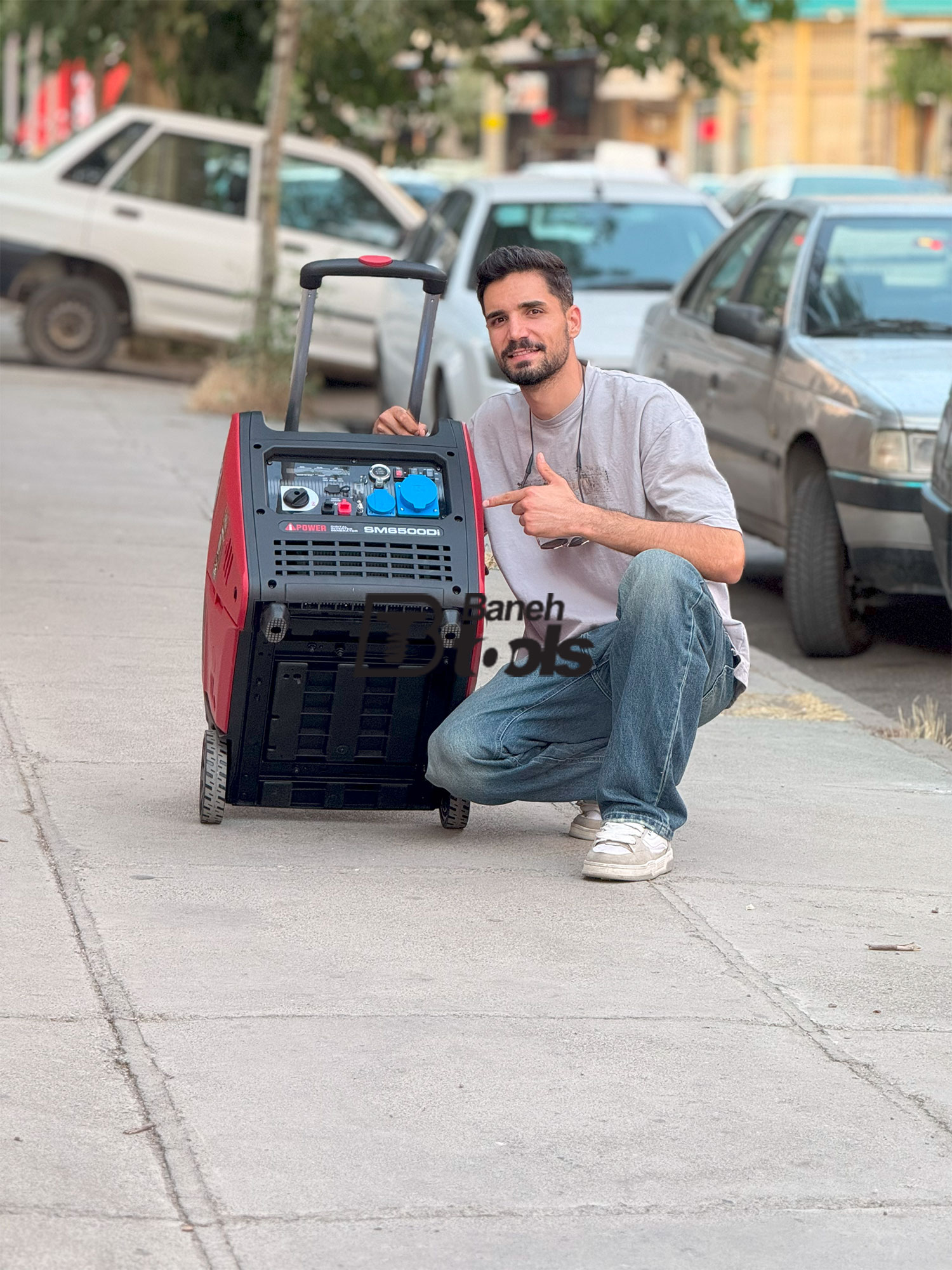 طراحی موتور برق سایلنت ای پاور مدل SM6500Di