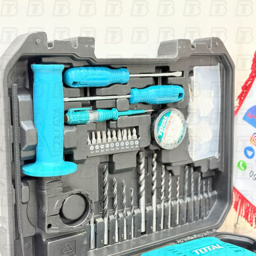 ست 115 پارچه دریل توتال مدل THKTHP1152