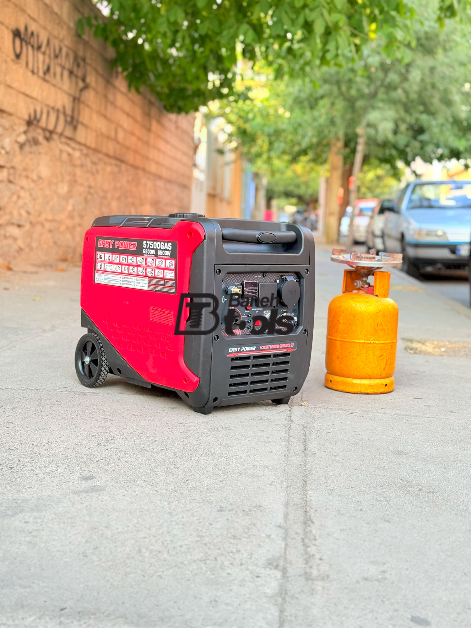 طراحی موتور برق سایلنت ایزی پاور مدل S7500GAS
