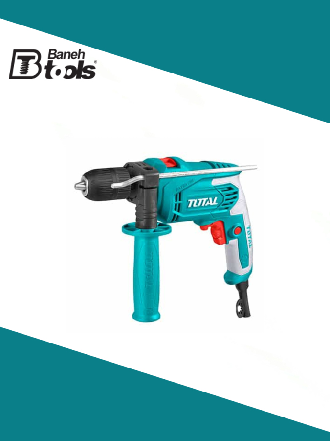 دریل چکشی اتومات توتال مدل TG1061336-2