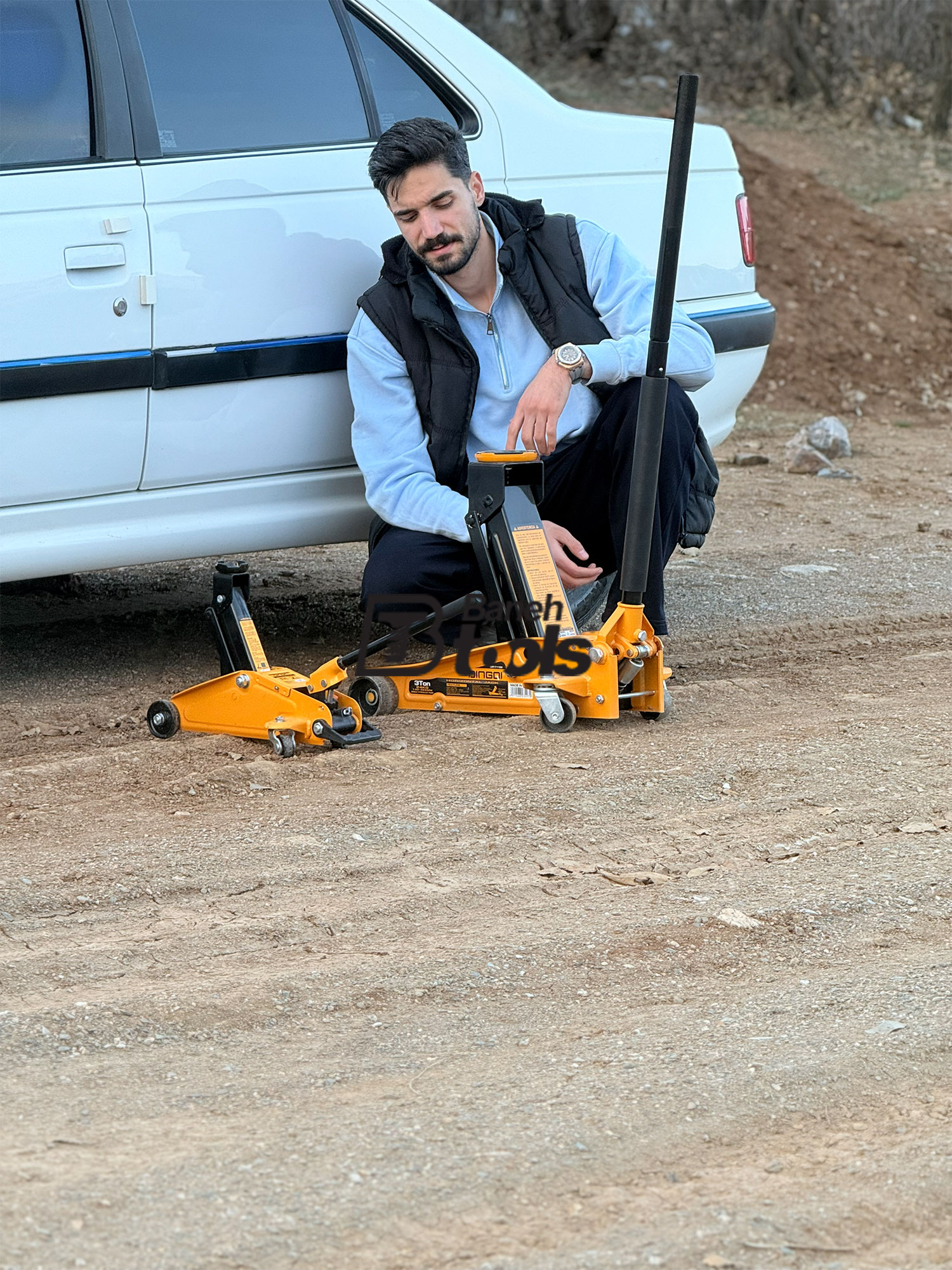 طراحی جک سوسماری دینگی 3 تن مدل ART_71103