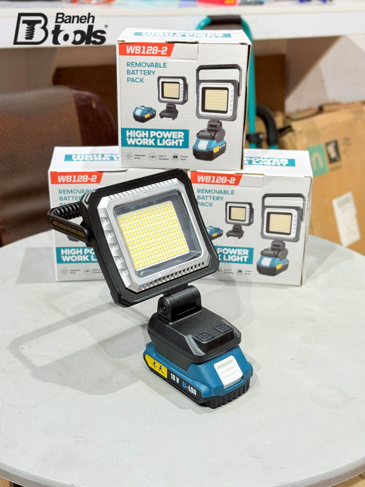 پروژکتور شارژی مدل w8128-2